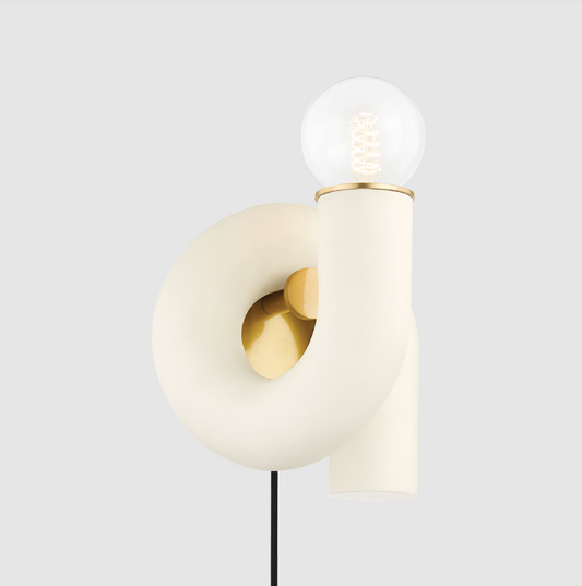 Modern Sculptural Wall Sconce